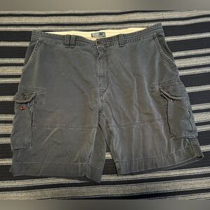 Polo Men's Blue Cargo Shorts (Sz.46)
